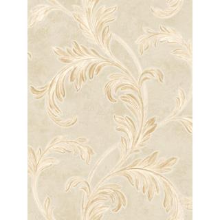 Seabrook Designs HE50206 Heritage Acrylic Coated Scrolls-leaf and ironwork Wallpaper